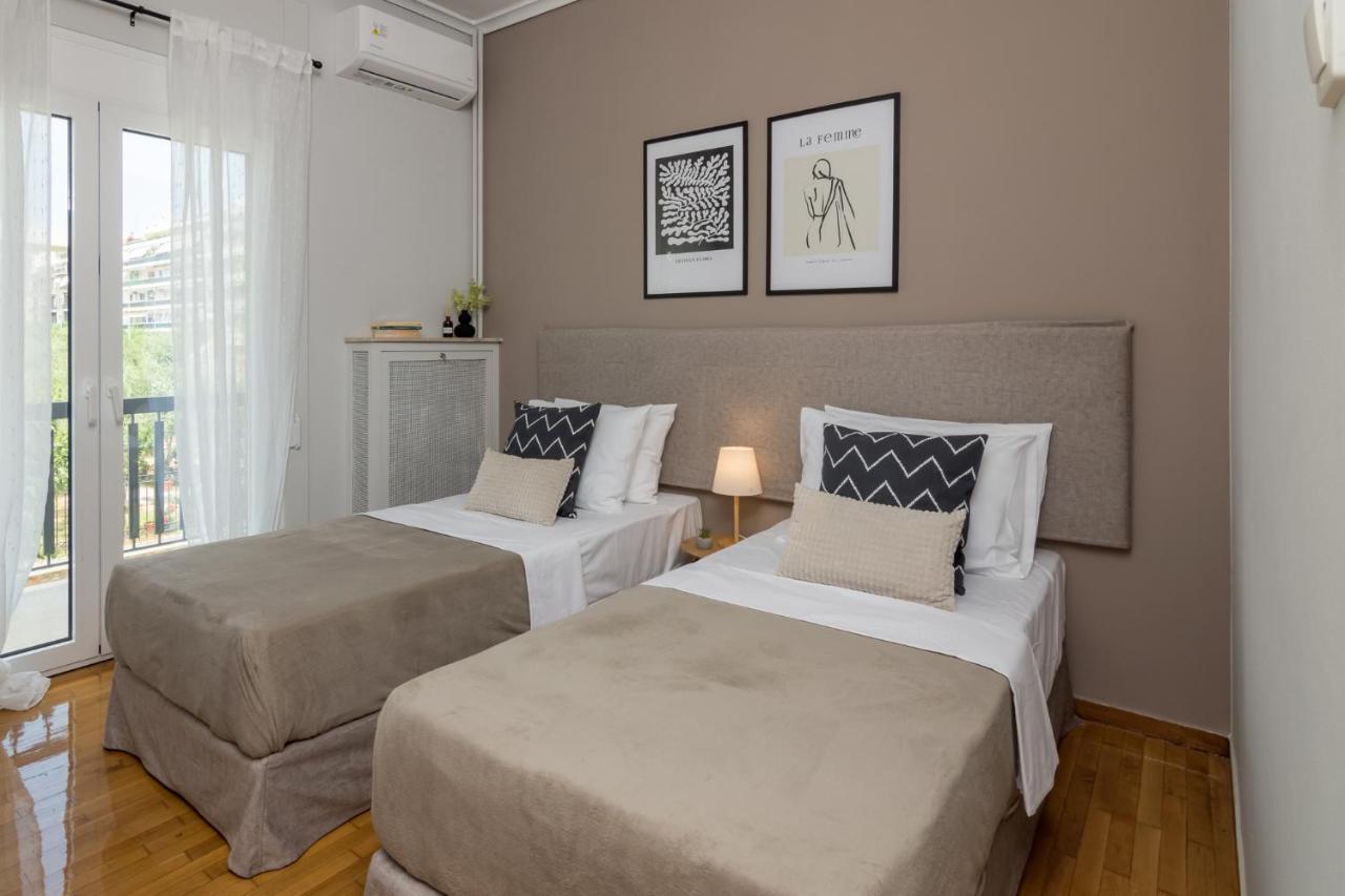 Spacious 2 Bedroom Apartment In Koukaki Athen Exterior foto