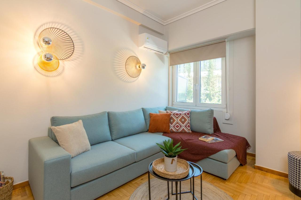 Spacious 2 Bedroom Apartment In Koukaki Athen Exterior foto