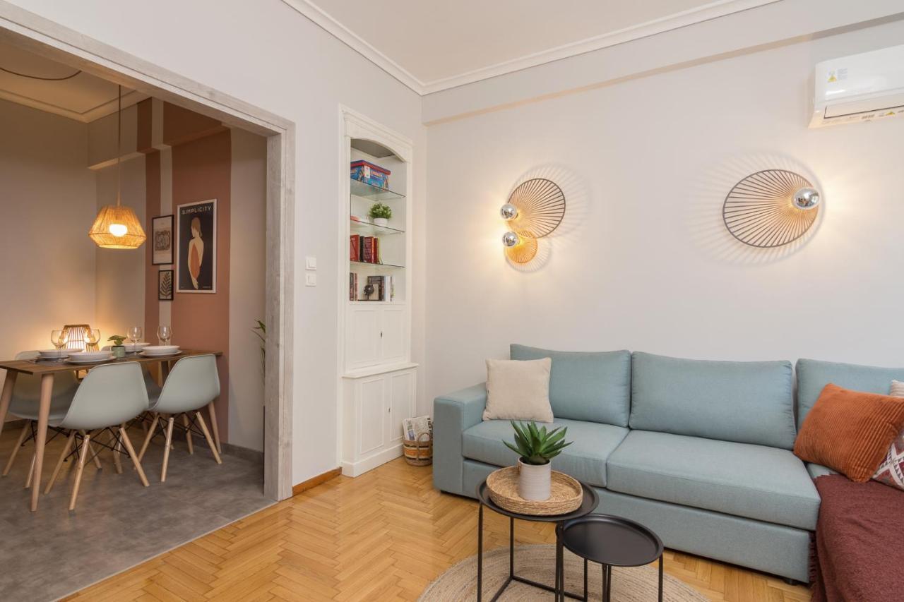 Spacious 2 Bedroom Apartment In Koukaki Athen Exterior foto